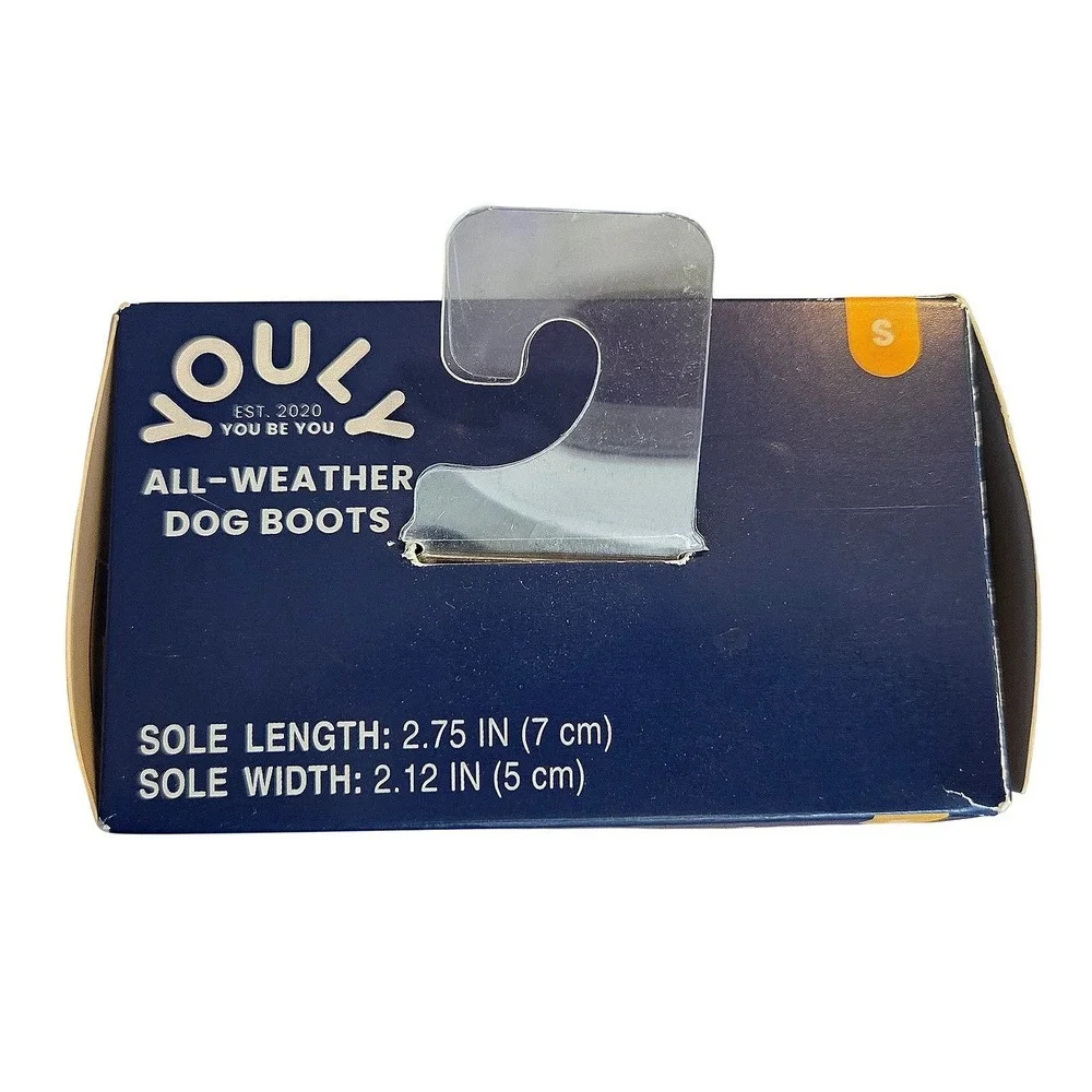 Youly‎ All Weather Dog Boots Size Small